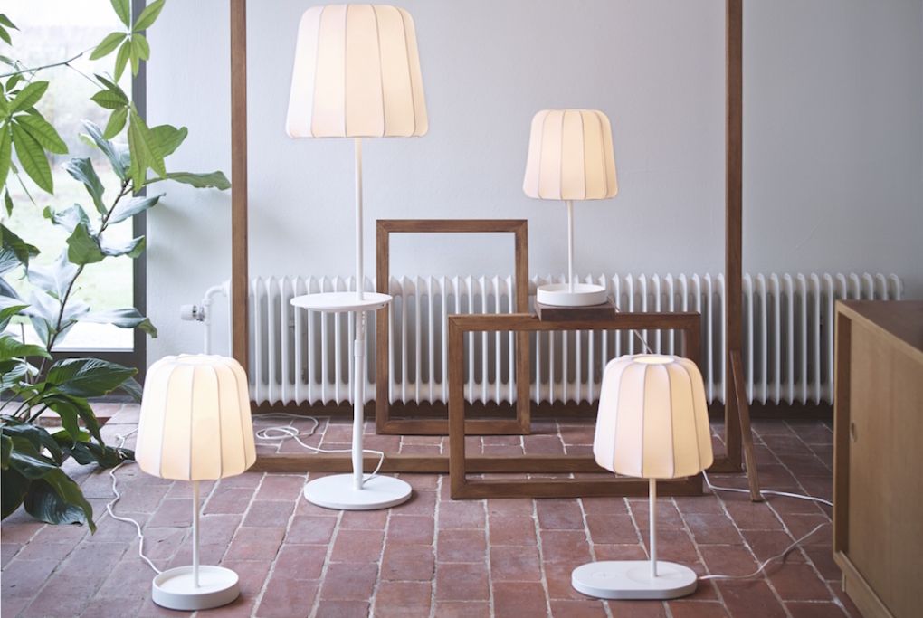 Ikea-Lampen zum kabellosen Aufladen (Bild: Ikea)