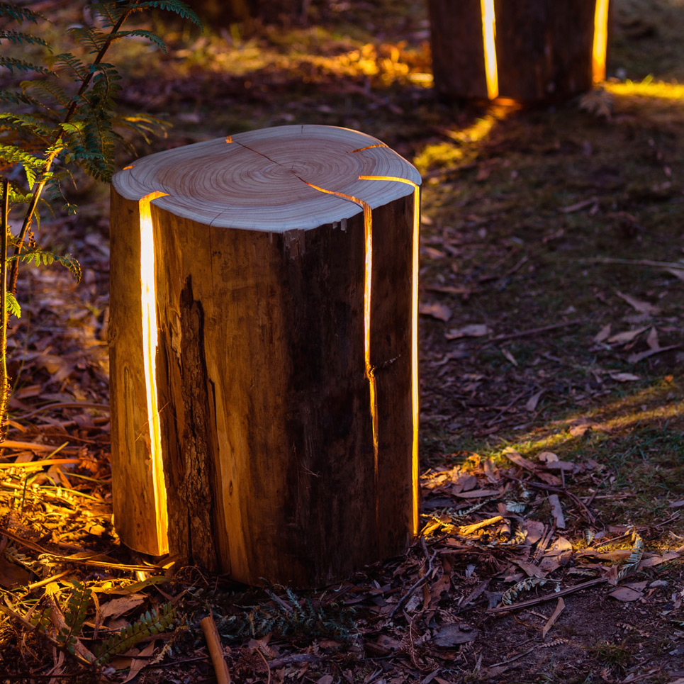 "Cracked Log Lamp" von Duncan Meerding (Foto: Duncan Meerding)