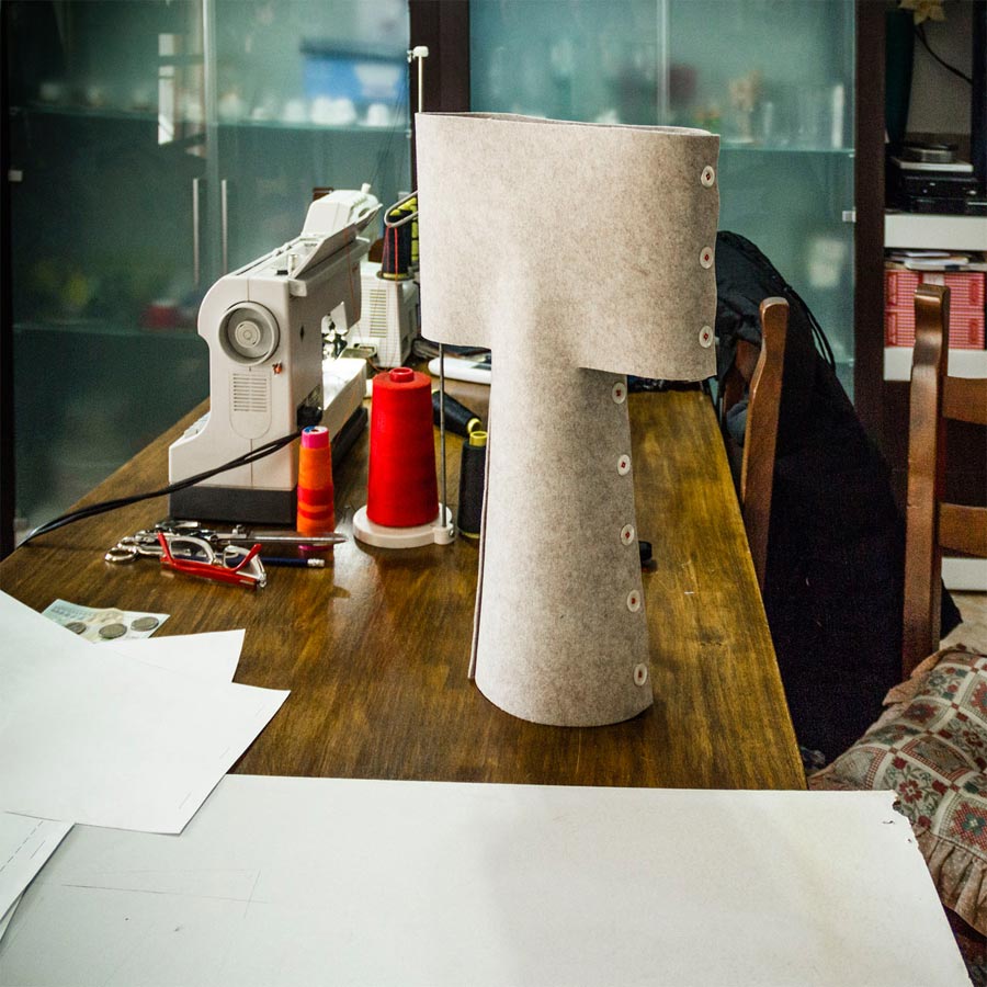 "Sleeve Table Lamp" von Metrocuadro Design (Foto: Metrocuadro Design)