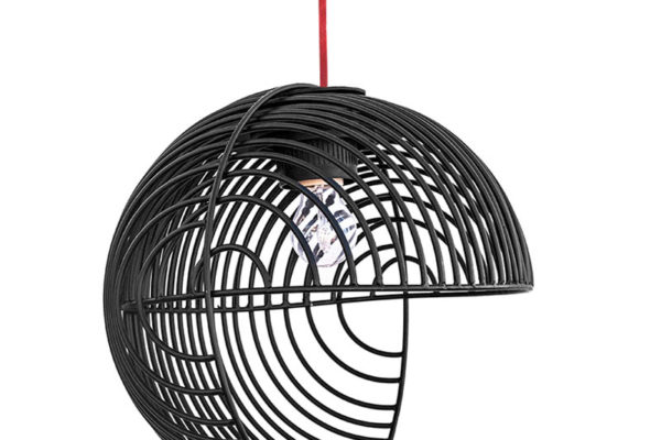 Op-Art-Designerlampe: "Dana" von Luis Arravillaga (Foto:-Luis Arravillaga)