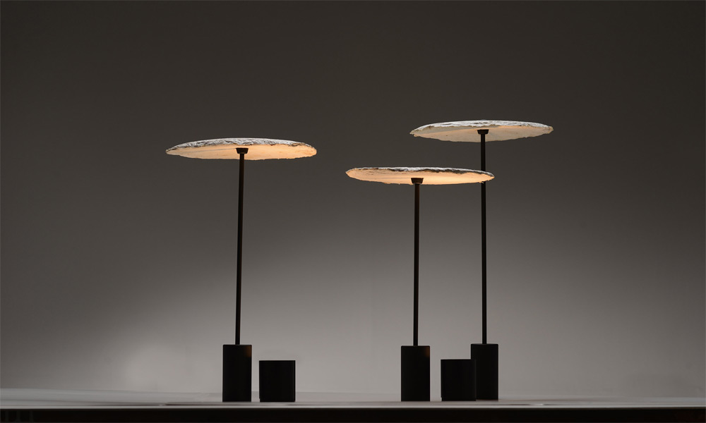 Designerleuchten aus Pilzen: "Mycelium Lamps" von Nir Meiri